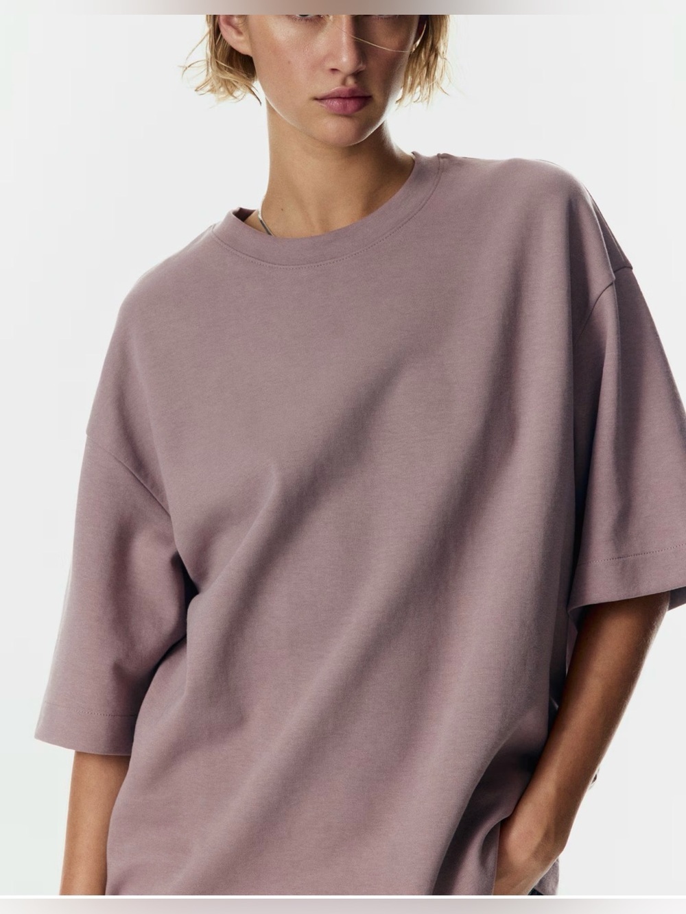 H&M Interlock T-Shirt Purple Small NWT IN PACKAGE